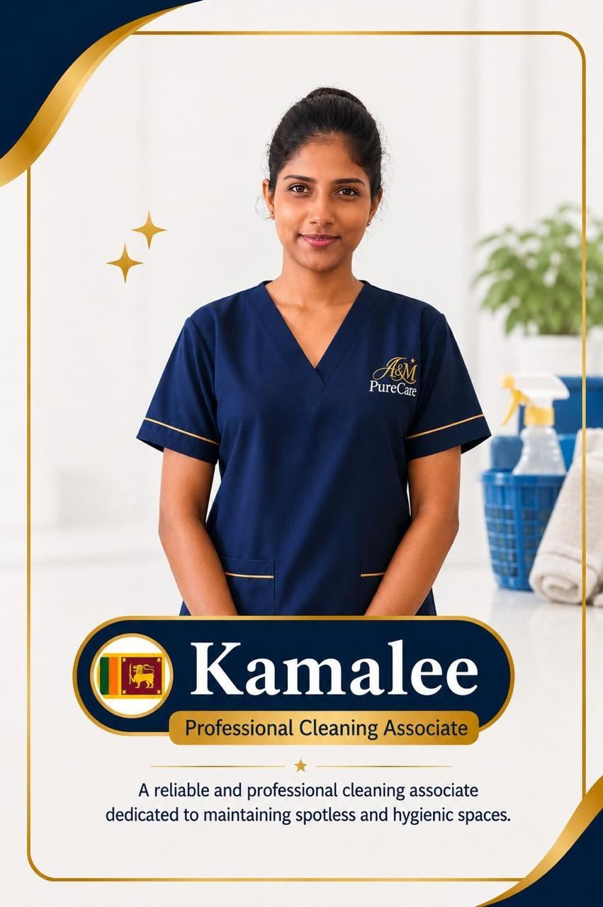 Kamalee, Professional Cleaning Associate, A&M PureCare